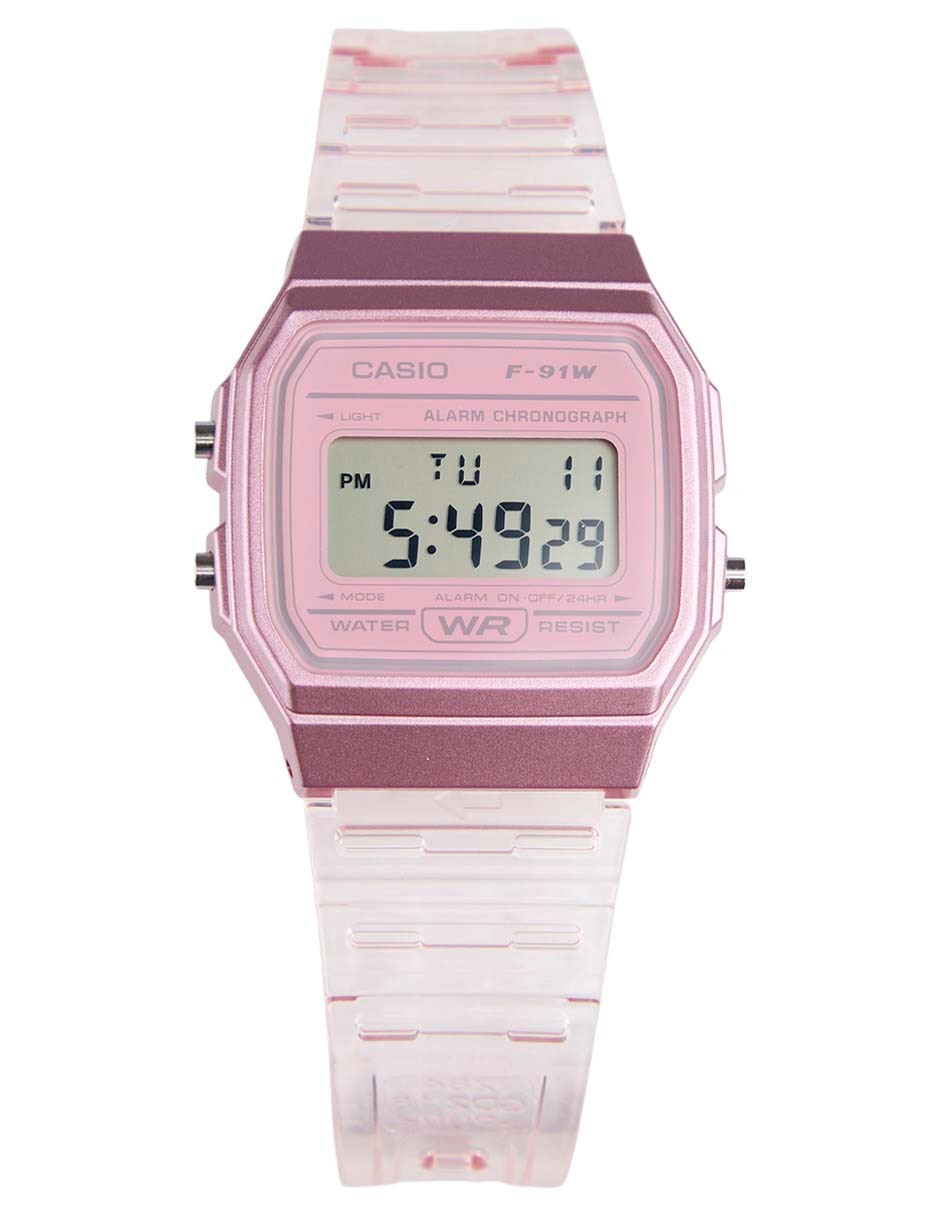 Reloj para mujer f-91ws-4cf